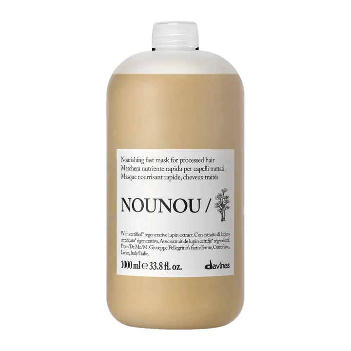 DAVINES NOU NOU kaukė šviesintiems plaukams 1000ml