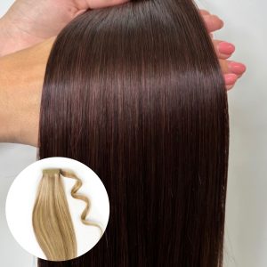 Prisegama plaukų uodega/kasa 60cm #350 REDISH 80g