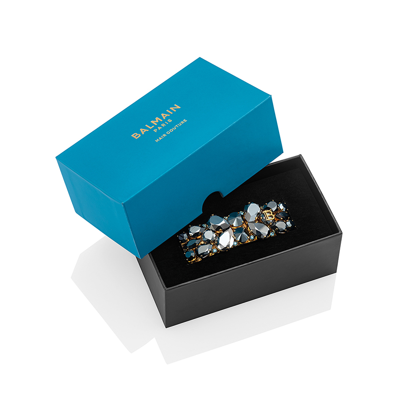 BALMAIN HAIR Locks of Legacy plaukų segtukas / Midnight Black Legacy Clip - Image 2