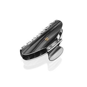 BALMAIN HAIR Locks of Legacy plaukų segtukas / Pince à Cheveux Midnight Black Medium
