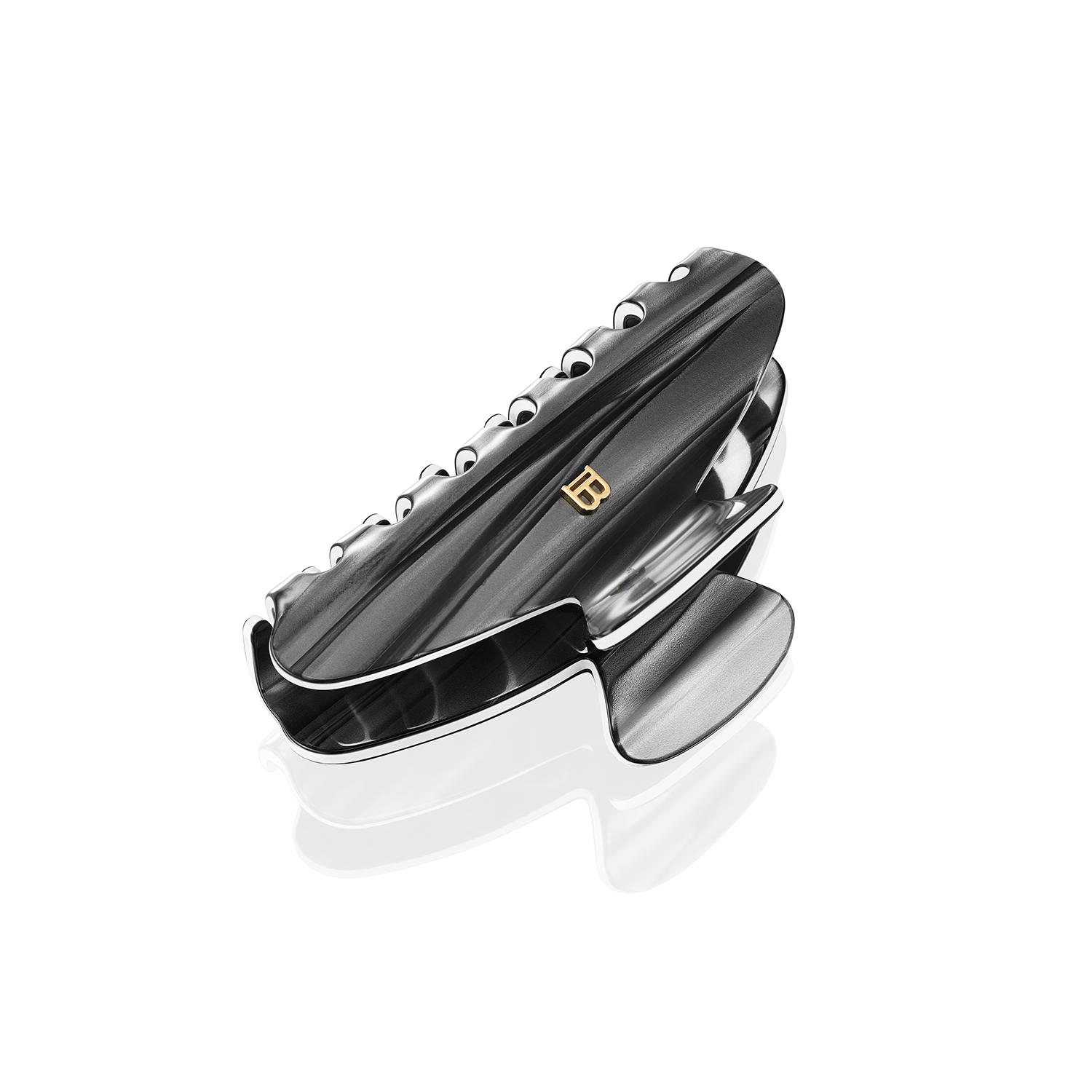 BALMAIN HAIR Locks of Legacy plaukų segtukas / Pince à Cheveux Midnight Black Medium