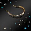 BALMAIN HAIR Locks of Legacy plaukų lankelis / Midnight Black Legacy Headband - Image 3