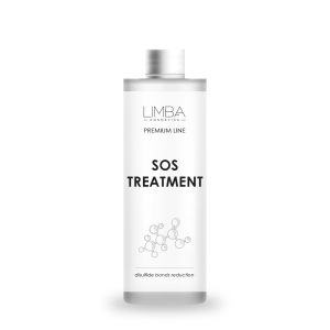 LIMBA COSMETICS RESTRUCTURING HAIR MASK SOS TREATMENT – Priemonė disulfidinėms jungtims atkurti, 250 ml